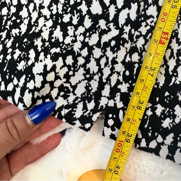 Calvin Klein White and Black Ruffle Dress - Picture 12 of 17